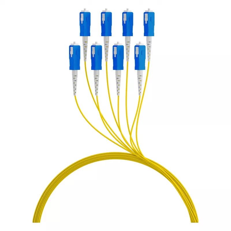 EFB Trunk Cable U-DQ(ZN)BH OS2 8E (1x8) SC-SC 70m Dca LSZH G657A1