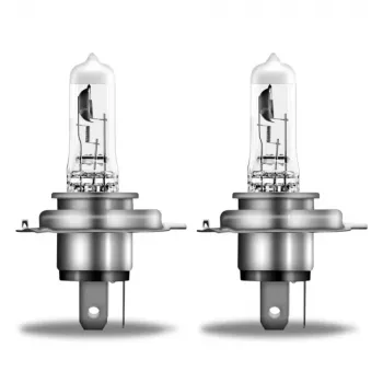 OSRAM NIGHT BREAKER SILVER H4 12 V 60/55 W, 2 gab.