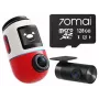 Kamera priekš auto 70mai X800 Omni 4K/GPS/WiFi Dual Red + SD karte 70mai 128GB