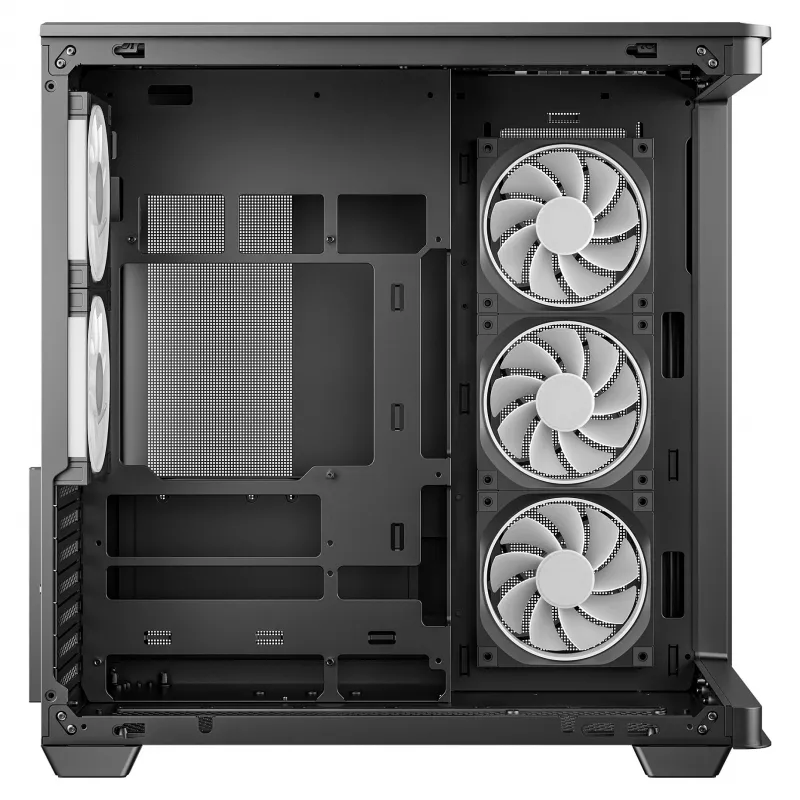 Mini DeepCool CG590U 5F Melns Torņa Korpus
