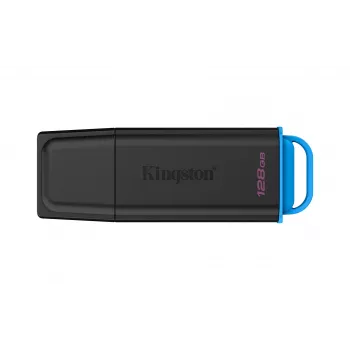 Kingston DataTraveler Exodia 128GB USB 3.2 Gen 1 zibatmiņa melna/zila