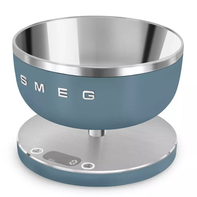 Smeg digitālie virtuves svari KSC01SBMWW, max. 5 kg, Storm Blue