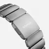 NOMAD Stratos Band - titāna aproce Apple Watch 49mm ar FKM (dabīgs titāns, melns FKM)