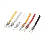 EFB Raw Cable Cat.7, S/FTP, LSZH, Zils, 100m Ruļļos