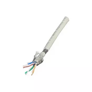 EFB Raw Cable Cat.7, S/FTP, LSZH, Pelēks, 100m Ruļļis