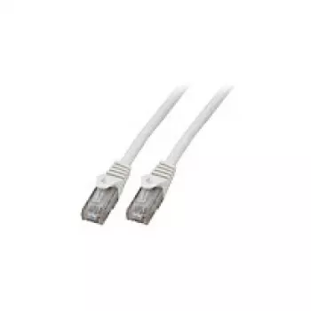 EFB RJ45 Patch kabelis Cat.5e U/UTP LSZH CCA AWG24/7 balts 1m