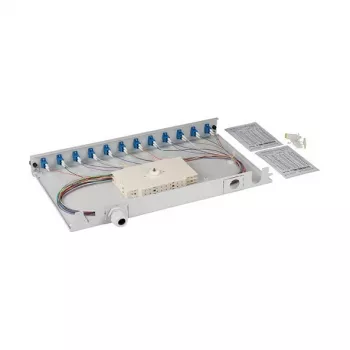 EFB Spleibox gr paplašināms LC/APC OS2 12xPigtails atsevišķi & 6xDuplex-Savienotājs
