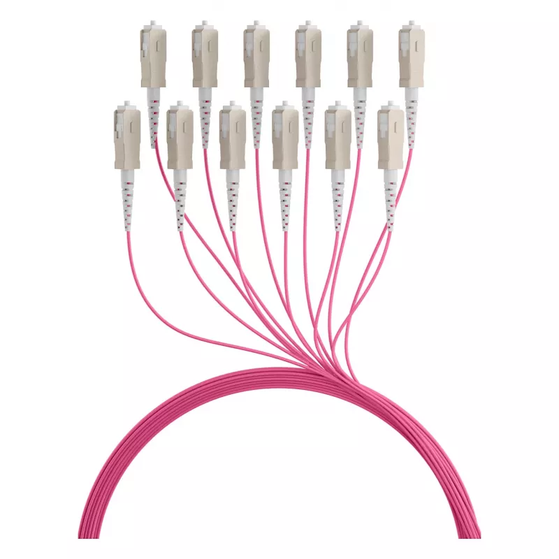 EFB Trunk Cable U-DQ(ZN)BH OM4 12G (1x12) SC-SC 80m Dca LSZH