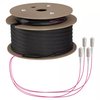 EFB Trunk Cable U-DQ(ZN)BH OM4 4G (1x4) SC-SC 50m Dca LSZH