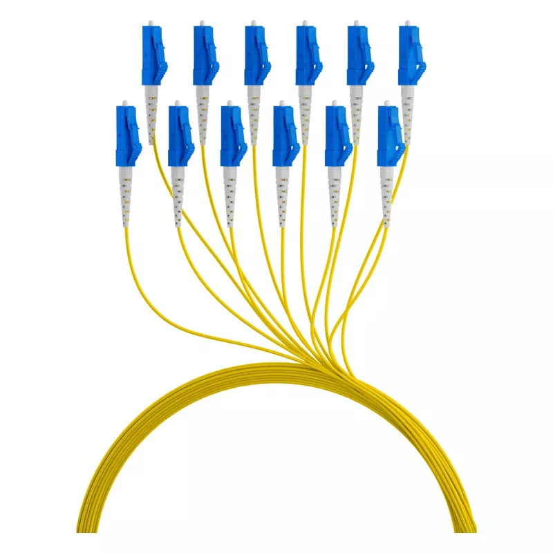 EFB Trunk Cable U-DQ(ZN)BH OS2 12E (1x12) LC-LC 180m Dca LSZH G657A1