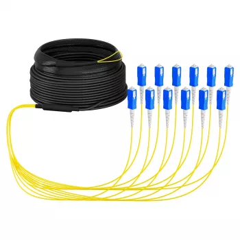 EFB Trunk kabelis U-DQ(ZN)BH OS2 12E (1x12) SC-SC 20m Dca LSZH G657A1