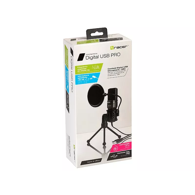 Tracer 46419 Digital USB Pro kondensatora mikrofons