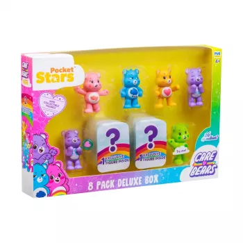 Care Bears S1 Figūras - 8 Gabalu Deluxe Kaste (Asortiments)