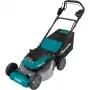 Makita DLM532PT4 zāles pļāvējs Stumjamais zāles pļāvējs Akumulators Melns, Zils