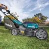 Makita DLM532PT4 zāles pļāvējs Stumjamais zāles pļāvējs Akumulators Melns, Zils