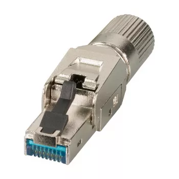 EFB Elektronik 88035P8.1 - RJ-45 savienotājs - Sudrabs - Vīrietis - cinks - Cat6 - 22/26
