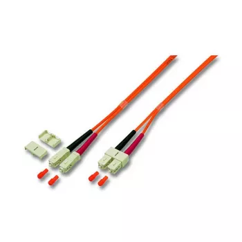 EFB-Elektronik Duplex Jumper SC-SC 50/125µ, OM2, LSZH, oranžs, 3.0mm, 3m