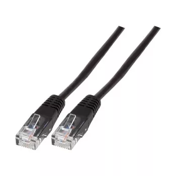 EFB-Elektronik modulārais kabelis RJ45 (8/4) - RJ45 (8/4), liets, melns, 2 m