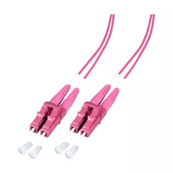 EFB Elektronik O0319.0,5-1.2 optiskais kabelis 0,5 m 2x LC OM4 violets