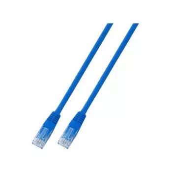 EFB-Elektronik RJ45 Patchvads Cat.6 U/UTP PVC CCA Zils 7,5m