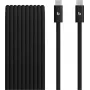 Apple Beats 240W USB-C uz USB-C pīts kabelis 3m Bolt Black MHX64ZM/A