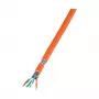 EFB-Elektronik LANCat.7 Raw Cable 1000 AWG23 S/FTP,4P FRNC-B, CPR Dca, oranža, 500m