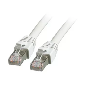 EFB-Elektronik RJ45 Patch Kabelis Cat.8.1 S/FTP LSZH BC Pelēks 7,5m (K5528GR.7,5)
