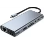 VALUE USB-C dokstacija 11-in-1, 4K30 1x(HDMI/VGA/GbE), USB(3xA,1xC,1xC PD) (12.99.1143)