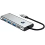 VALUE USB-C dokstacija 7-in-1, 4K60 1xHDMI, 3xUSB-A, 1xSD/microSD, 1xC PD (12.99.1144)