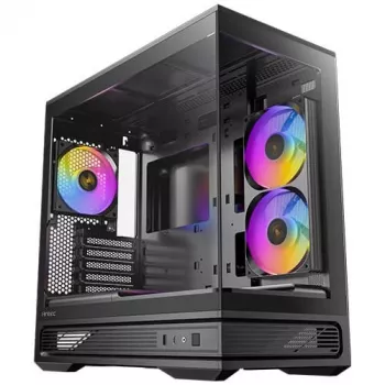 Antec korpuss Mini C2M ARGB M-ATX/M-ITX bez barošanas bloka melns