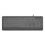 Multivides USB tastatūra ENG/MELNA KB-UML-04 Gembird