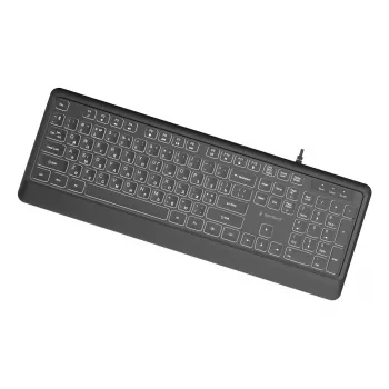 Tastatūra Multimedia USB CYRILL/MELNA KB-UML-04-CYRL Gembird
