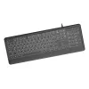 Tastatūra Multimedia USB CYRILL/MELNA KB-UML-04-CYRL Gembird