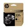 HP 308e EvoMore Black Original tintas kasetne, standarta ražība, melna, pigmenta tinte, 1 gab., 320 lapas, viens iepakojums