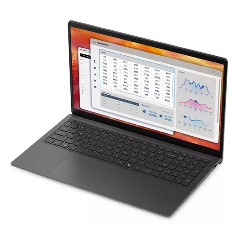 DELL Pro 15 Essential PV15265 AMD Ryzen™ 5 130 Klēpjdators 39.6 cm (15.6 collu) Full HD 16 GB DDR5-SDRAM 512 GB SSD Wi-Fi 6 (802.11ax) Windows 11 Pro Melns