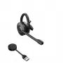 Jabra Engage 55 - USB-A UC Convertible, bezvadu austiņas birojam un zvanu centram, melnas/titāna