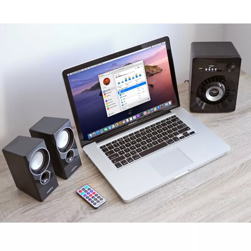Audiocore AC910 2.1 skaļruņu sistēma 10 W PC / Klēpjdators Melns Bluetooth