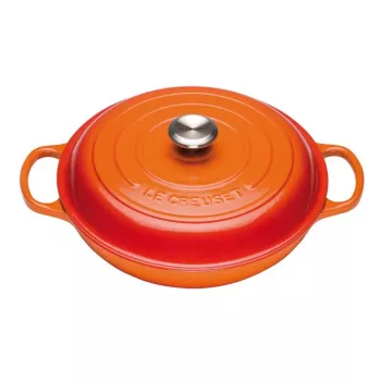 Le Creuset Apaļais Katls 30cm Sarkans