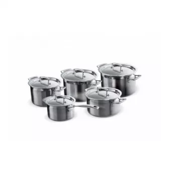 Le Creuset 3-Ply 3Ply piecu daļu katlu komplekts no nerūsējošā tērauda (96209400001000)