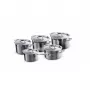 Le Creuset 3-Ply 3Ply piecu daļu katlu komplekts no nerūsējošā tērauda (96209400001000)