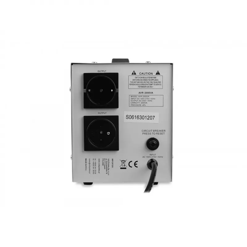 Sprieguma stabilizators Volt Polska AVR 2000