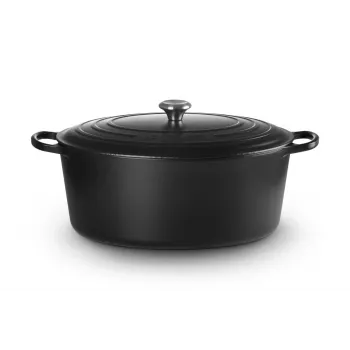 Le Creuset Signature 13.9 L Ovāls Melns