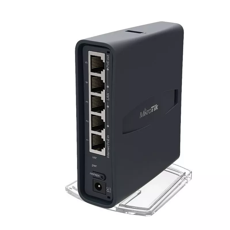 Mikrotik hAP ac lite tornis Melns Power over Ethernet (PoE)