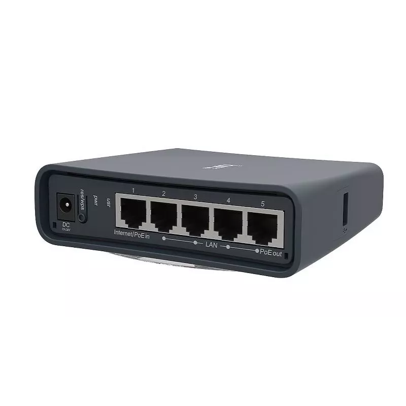 Mikrotik hAP ac lite tornis Melns Power over Ethernet (PoE)