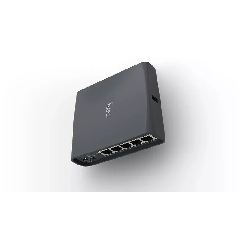 Mikrotik hAP ac lite tornis Melns Power over Ethernet (PoE)