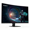 GIGABYTE GS32QCA 31.5 collu QHD izliekts spēļu monitors - 2560 x 1440, 180Hz, 1ms, 250 cd/m², FreeSync, HDR Ready, HDMI 2.0, Displayport 1.4