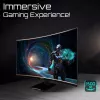 GIGABYTE GS32QCA 31.5 collu QHD izliekts spēļu monitors - 2560 x 1440, 180Hz, 1ms, 250 cd/m², FreeSync, HDR Ready, HDMI 2.0, Displayport 1.4