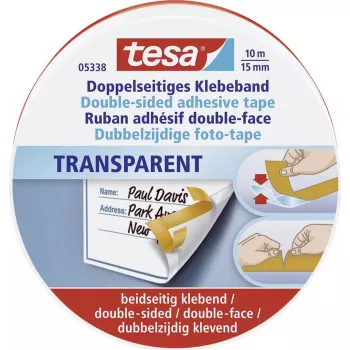 Tesa® abpusēja līmlenta, 10m x 15mm