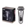 Braun Series 9 Pro+ 9667CC vīriešu skuveklis ar folijas sistēmu un trimmeri, sudraba krāsa