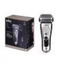 Braun Series 9 Pro+ 9667CC vīriešu skuveklis ar folijas sistēmu un trimmeri, sudraba krāsa